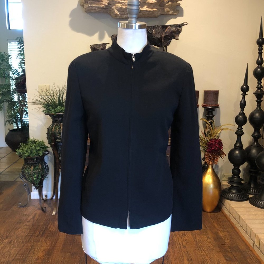 #425  Fully Lined Black Jacket by Outfit JPR
